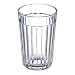 Russian Traditional Granyoniy Paneled Hot Tea Glass, 7 oz, for Metal Holder Podstakannik, Vintage, USSR, Soviet