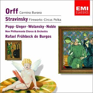 Orff: Carmina Burana / Stravinsky: Fireworks, Circus Polka [Audio CD]