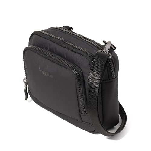 Image of Baggallini Triple Zip with Front Wallet /Trifecta RFID Wallet Crossbody