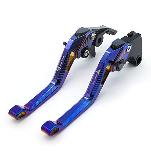 FXCNC Racing 5D Aluminum Short Adjustable Brake Clutch Levers set Pair fit for BENELLI TNT125 TNT135 2016 2017 2018 2019