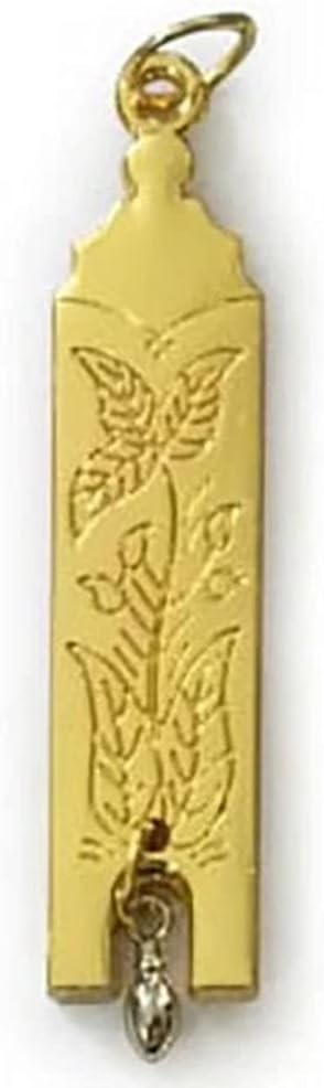 Bricks Masons Masonic Gold Regalia Collar Jewel - Junior Warden