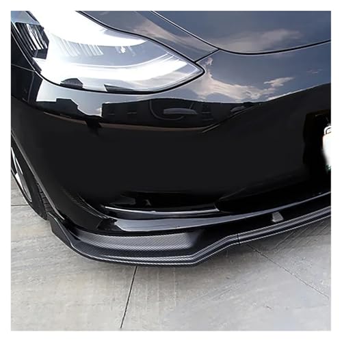 Diffuseur de pare-chocs arrière Tesla Model 3 en carbone mat élégant - 4