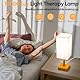 OYADISIIOP Tageslichtlampe 10000 Lux Lichttherapielampe mit 3 Farbtemperaturen, Dimmer, Fernbedienung, USB C und A - ports, UV-freies Tageslicht für Haus/Büro Verwendung als Lift Stimmung, Flader