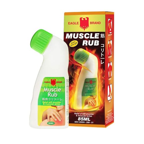 Image of Eagle Brand Muscle Rub, Extra Strength, 85ml, Relief for Stiff Shoulder & Muscular Aches85 ml.