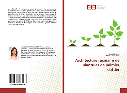 livre Architecture racinaire de plantules de palmier dattier