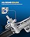 PHILTOP Hydraulic Power Steering Rack and Pinion Replacement For 2007-2010 Odyssey Replace 26-2747