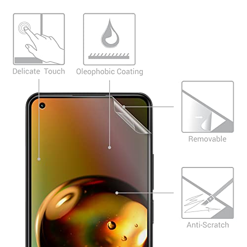 kwmobile Set of 3 Screen Protectors Compatible with Xiaomi 11 Lite (5G) NE/Mi 11 Lite (5G) - Image 2