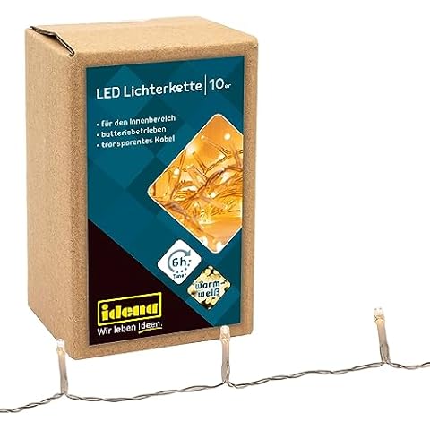 Idena 8582065 - Guirlande lumineuse 10 LEDs Cover