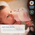 MAM Easy Start Anti-Colic Baby Bottles, Extra Slow Flow, Breastfeeding-Like Silicone Nipple Bottle, Reduces Colic, Gas, & Reflux, Easy-to-Clean, BPA-Free, Vented Baby Bottles for Newborns, 0-3 Months - Image 3