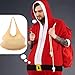 Fake Padded Belly,Fat Suit,Santa Claus Suit,Unisex Stuffed Santa Belly Costume Dress Up Accessory for Christmas Halloween Cosplay