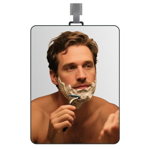 LUNCHIS Shower Mirror Fogless for Shaving Men Fog Free Anti Fog Bathroom No Fog...