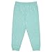 Cudlie 5-Pack Baby Girls Joggers - Lounge Pants, Active Sweatpants Sweats - Fleece Joggers for Girls, 6-9 Months