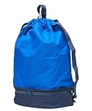 [リンネ] プールリュック プールバッグ ビーチバッグ 水泳 ブルー×ネイビー