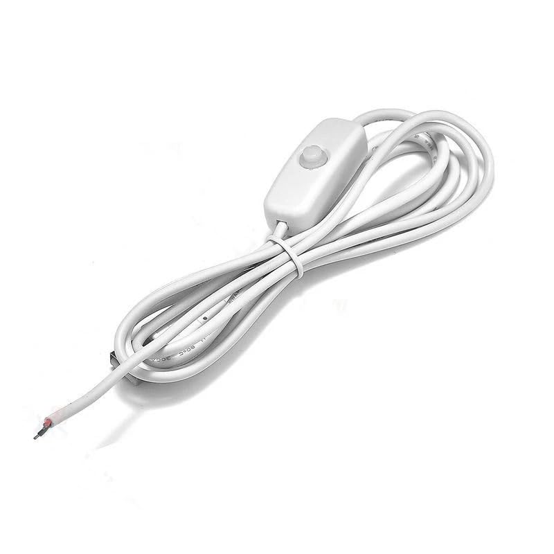 Câble de commutation USB 5V 501 blanc de 1.5m pour bricolage de lumière LED - 6