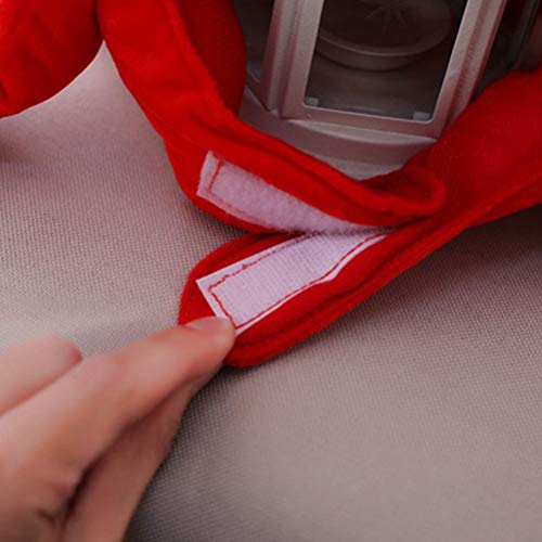 Traje De Chapéu De Polvo Traje De Chapéu De Máscara De Pelúcia De Flamingo Traje De Roleplay Chapéu