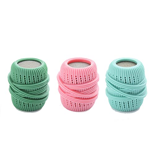 Rea&Gole 3 Pcs Laundry Balls Eco-friendly All Natural Detergent Alternative for Washing All Kinds of Clothes
