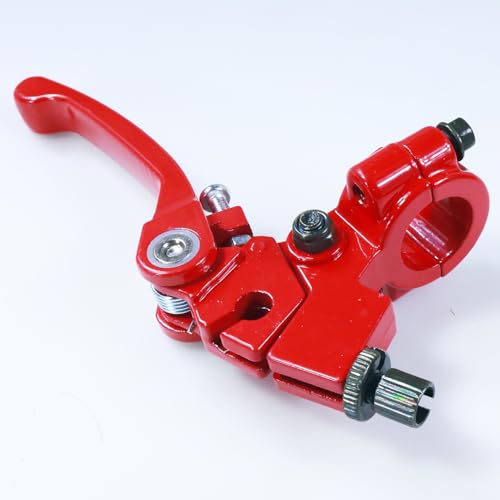 Image of HOLATO Folding Clutch Brake Lever for 50cc 70cc 110cc 125cc 140cc 150cc Apollo RFZ125 DB007 DBX15 X18 X19 Tao Tao DB17 DB27 Coolster M125 SSR Thumpstar Chinese Pit Dirt Bike Motorcycle Red