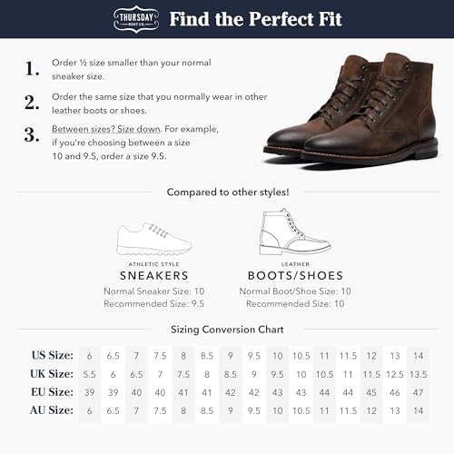 Image of Thursday Boot Company Men's President Leather Boots