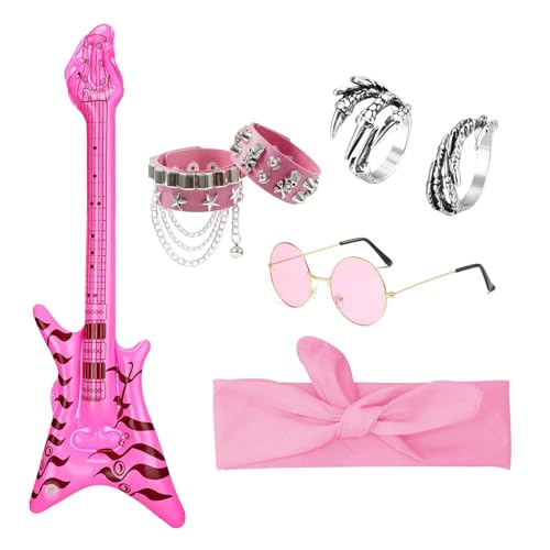 Mindu Kids Rockstar Fancy Dress Costume Set Party Costume for Girls & Boys