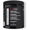 BLACKMARKET Bulk Pre Workout - Preworkout Energy Drink for Men 30 Servings - Pre-Workout Drink Powder with Creatine (Blue Razz)