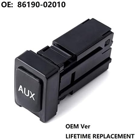 Aux Adapter for Toyota Corolla Tundra Tacoma Aux Auxiliary Input Jack 86190-02010