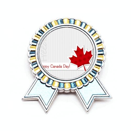 Broche en érable pour la fête du Canada : portez le métal à grains verticaux