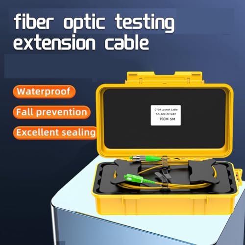 Boîte à câble OTDR 150m fibre optique monomode avec connecteurs SC
