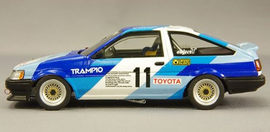 トヨタ　カローラレビン　AE86 1/43 CAM@ 1/43 トヨタ カローラ レビン AE86 スポーツカスタム仕様
