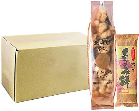 Amazon ホリ 北海道 じゃがいもコロコロ 塩味 170g 1箱 30袋入り くるみもち 1個セット 北海道 Hori じゃがいも お菓子 お土産 おつまみ ノーブランド品 せんべい 米菓 通販