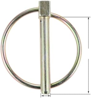 10/5/2Pcs Quick Lock Release Trailer Truck Coupler Safety Pins Bicycle Stroller Cargo Boat Hitch Hook Clip D Shaped Buckle Pins-M10x45mm 2pcs