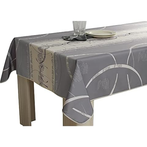 Nappe Anti-Taches Astrid Ecru Cover