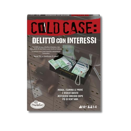ThinkFun - Cold Case 3: Escape Room, Delitto con Interessi,