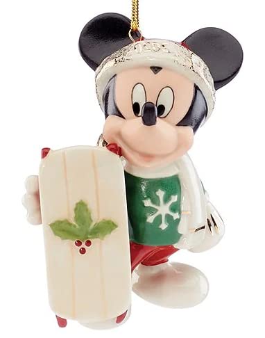 Flocon de Neige Mickey Mouse Lenox 2020 : suspension de 1,75 pouce