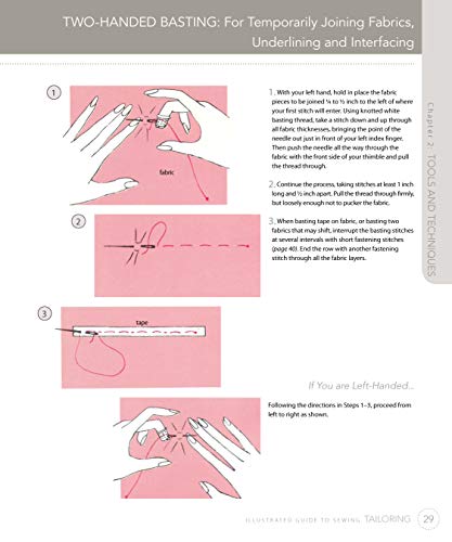 Illustrated Guide to Sewing: Tailoring: A Complete Course on Making a Professional Suit (Design Originals) - Image 4