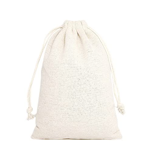 Bolsas de tela con cordón para solucionar el desorden de tus monedas y objetos