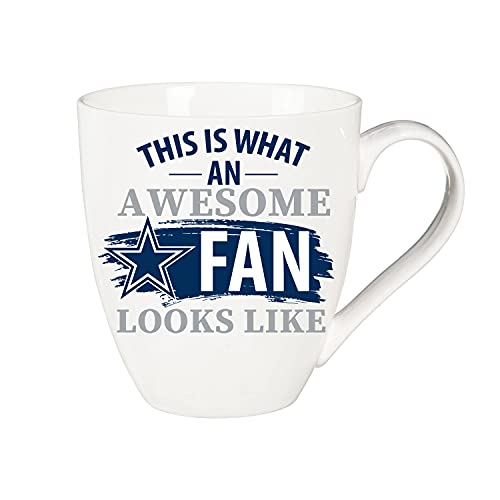 Team Sports America Dallas Cowboys, Ceramic Cup O'java 17Oz Gift Set #TOP1