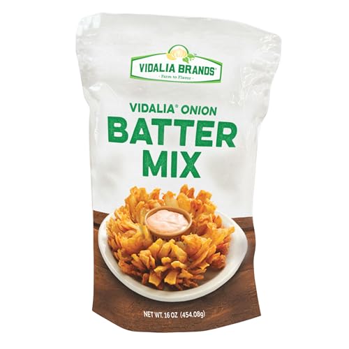 Vidalia Brand Sweet Onion Batter Mix, 16-Ounce (Pack of 6)