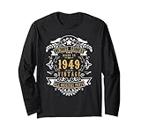 Photo Gallery 76 anni 76° compleanno made born in 1949 uomo donna idea maglia a manica Photo Gallery 76 anni 76° compleanno made born in 1949 uomo donna idea maglia a manica