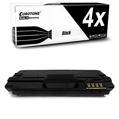 Toner Samsung ML1630W noir pack de 4 consommables de rechange Eurotone ML-D1630A