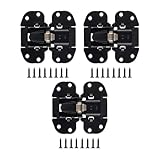 ノダ (NODA) P53 クローゼット 折戸用 センターヒンジ 1995年10月～現行 3個セット 折戸 扉 修理 ドア部材 交換 DIY 蝶番 センターヒンジ