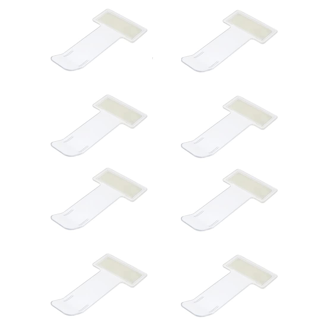 8 Clips de Embalaje para Pegatinas de Parabrisas, Soporte de Pegatinas para Billetes de Estacionamiento Permisos de Automóviles, Camiones y Caravanas