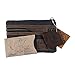 Hide & Drink, Multi-Tool Pocket Pouch, Compact Multipurpose EDC Zippered Bag, Mini Camping Tool Case, Waxed Canvas, Knife Holster, Handmade Slim Organizer (Charcoal Brown)
