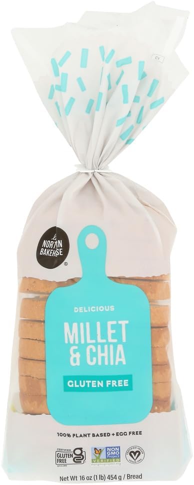 Little Northern Bakehouse Millet and Chia Gluten Free Bread , 16 Ounce -- 6 per case.