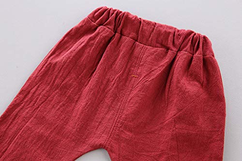 NLGToy Conjunto de duas peças para meninos com estampa floral para meninos e meninas, Caqui, 12-18 M