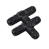 Conector sencilla: Los conectores incluyen "alambre en vivo" "alambre neutro" "cable de tierra", sólo necesita un destornillador para conectar cables