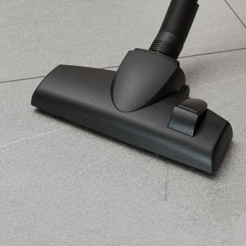 Wessel Werk RD264 32-35mm Staubsauger Bürste Staubsaugerdüse Bodendüse energiesparender Bürstenkopf für Teppiche Hartböden inkl. Anschlussadapter kompatibel mit Miele AEG Siemens Bosch Kärcher Philips