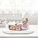 VEVOR Babywaage, intelligente Bluetooth-Säuglingswaage mit Maßband, Kleinkindwaage zur Gewichts- & Größenverfolgung – mit Hold-& Tara-Funktion, 5 Einheiten für Babys, Haustiere, 40 kg Tragkraft