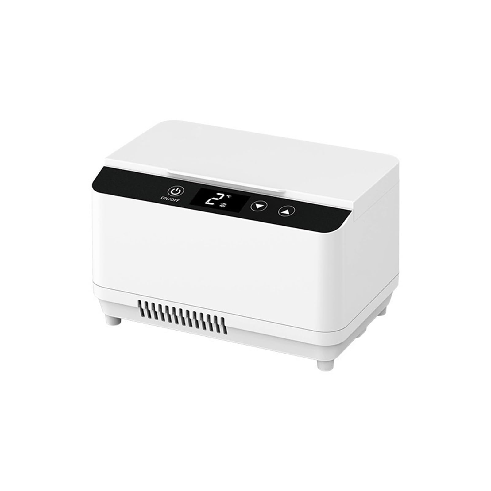 Mini refrigerador eléctrico for Coche, refrigerador portátil for insulina, Caja de refrigeración, refrigerador de interferón, Estuche de Uso Dual for Coche y hogar.