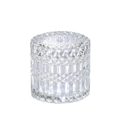 Tarro de vidrio transparente para joyería y adornos del hogar 2