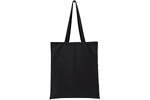 Hooshing Essential Canvas Tote Bag Black